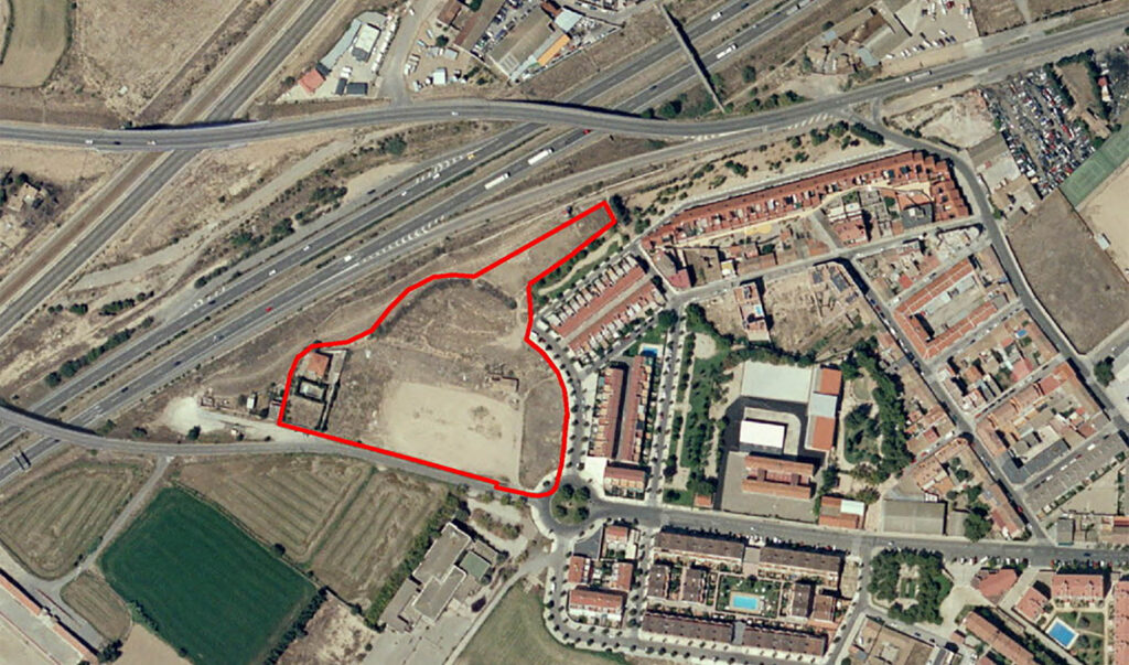 Plan Especial, Reparcelación y Urbanización Area de Intervención F-56-01 (Zaragoza)