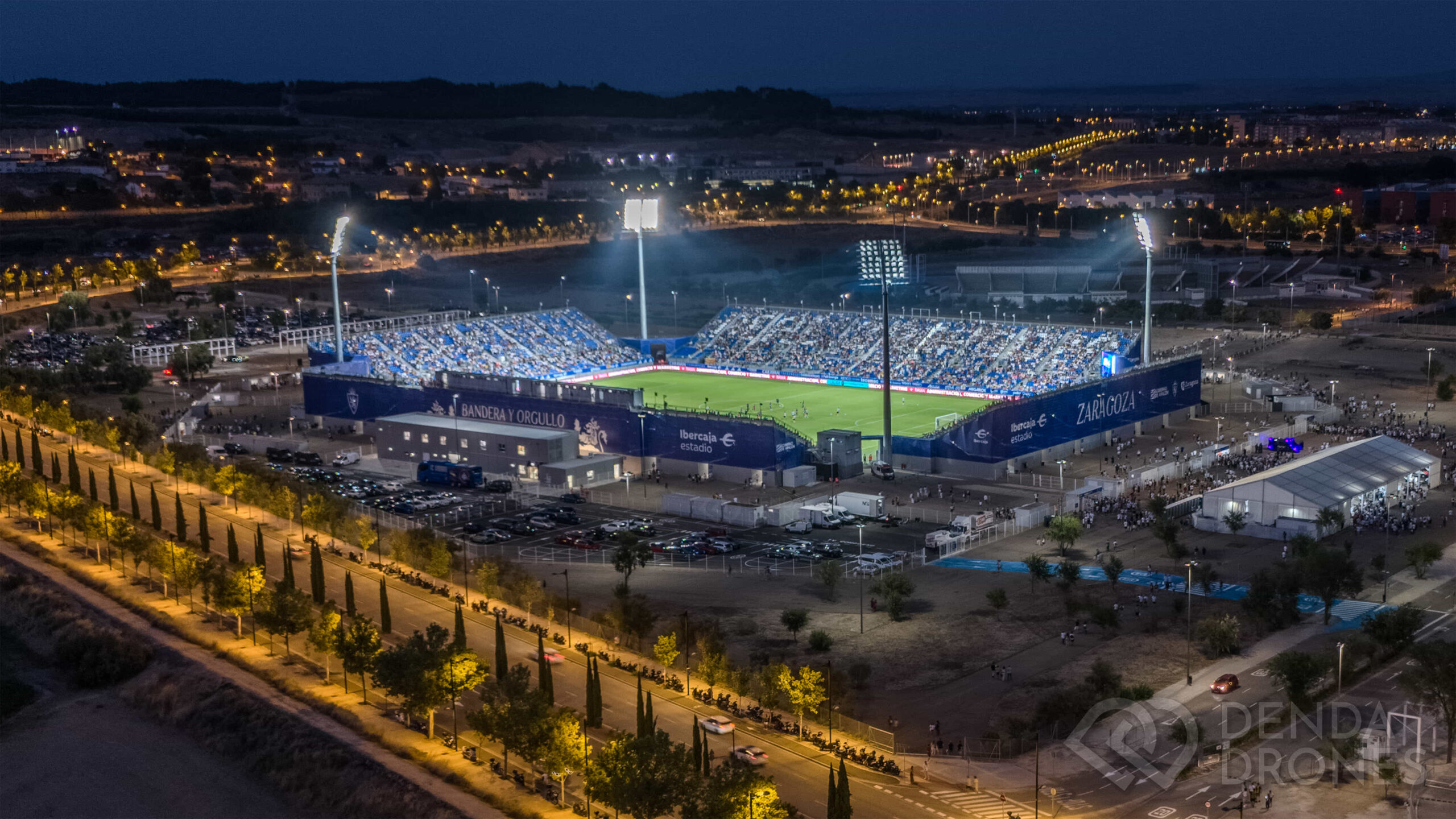arquitectura de ibercaja estadio
