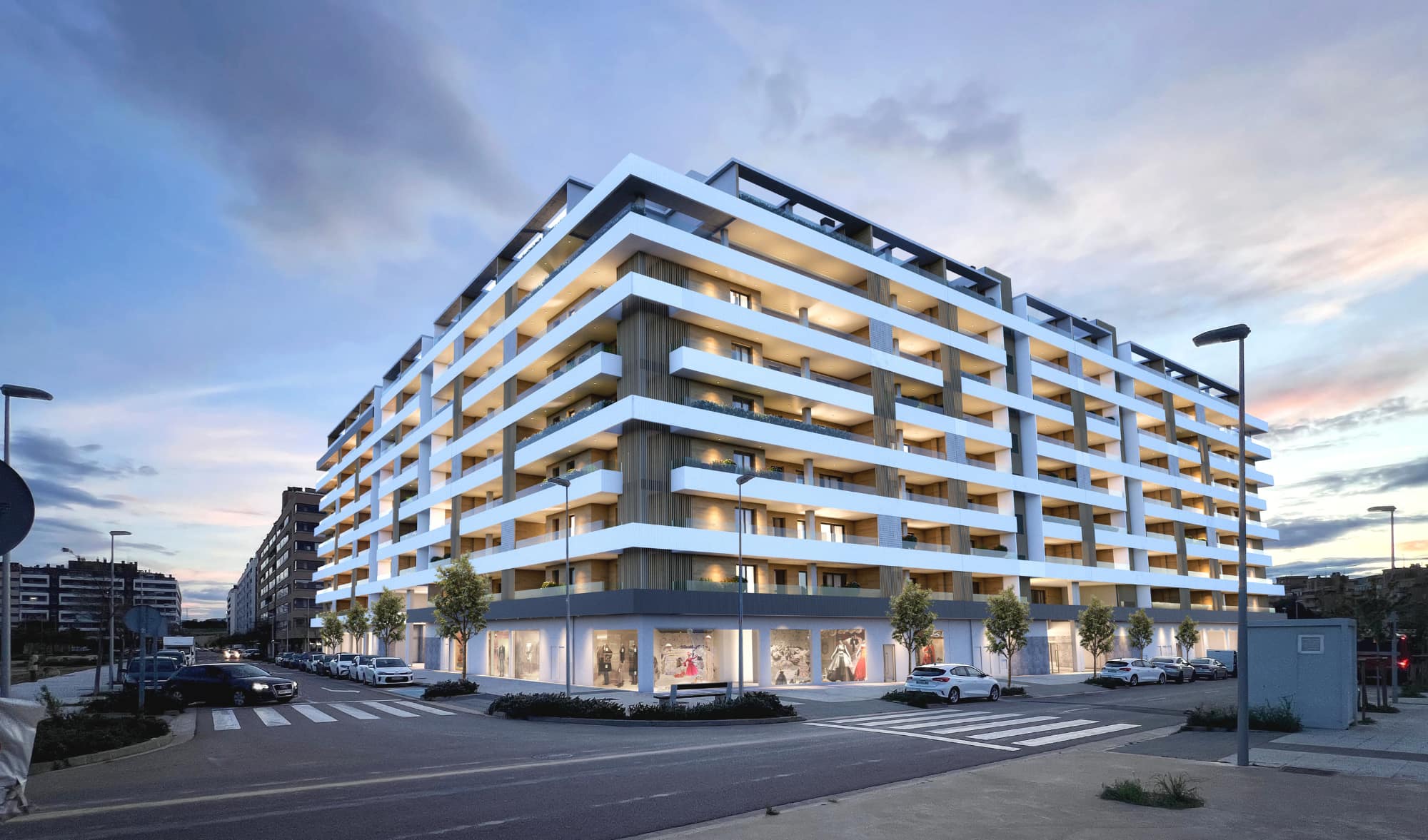 ICONIQ. Edificio de 240 viviendas en Parque Venecia.