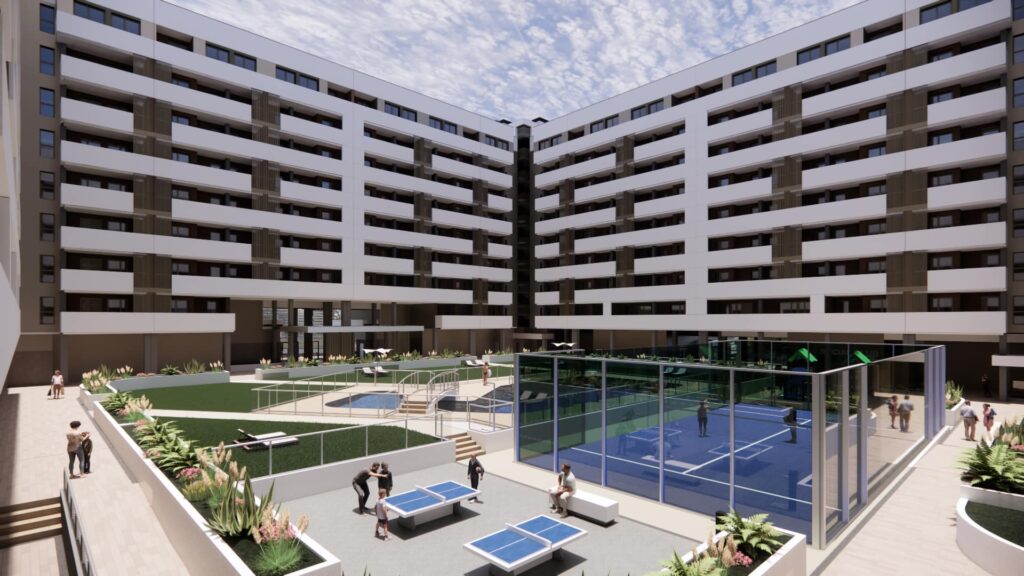 ICONIQ. Edificio de 240 viviendas en Parque Venecia.